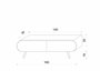 Hanah Home Regulus 160 - Negro